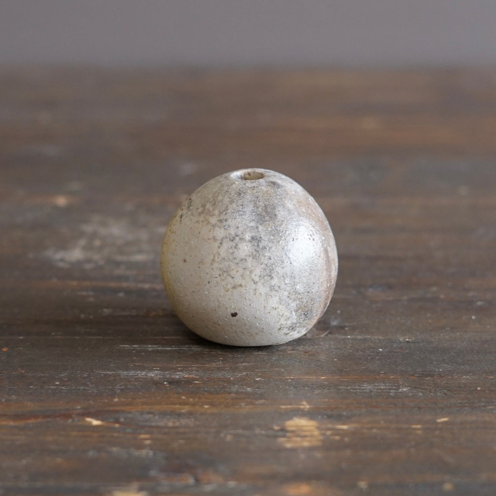 Wood Fired Seed Pod Bud Vase #KY250C