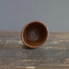 Carved Brown Sake Cup #LK755L