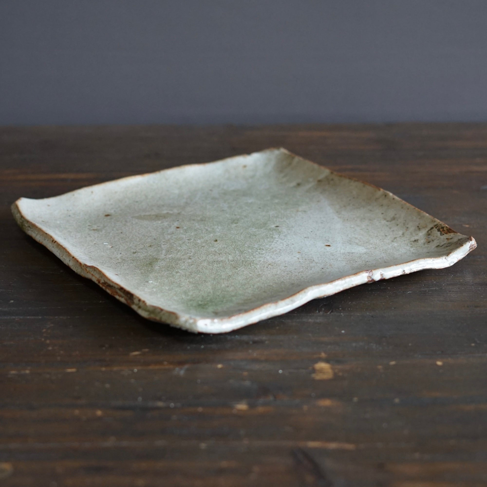 Wood Fired Large Square Plate #FQ727A