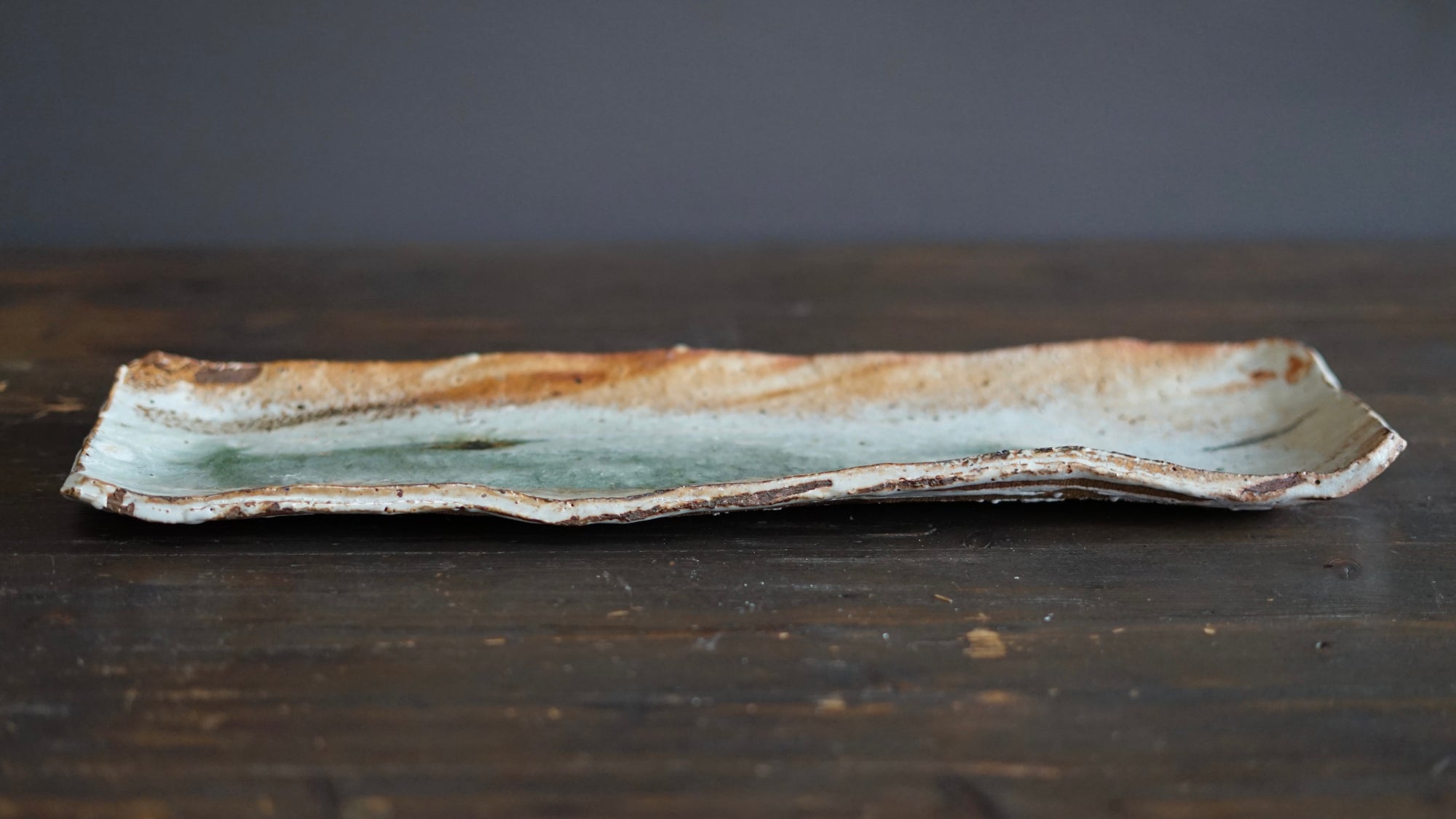 Wood Fired Rectangular Serving Plate #FQ728