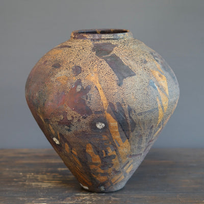 Gyokkaku Hybrid Fired Extra Large Flowe Vase #AK54