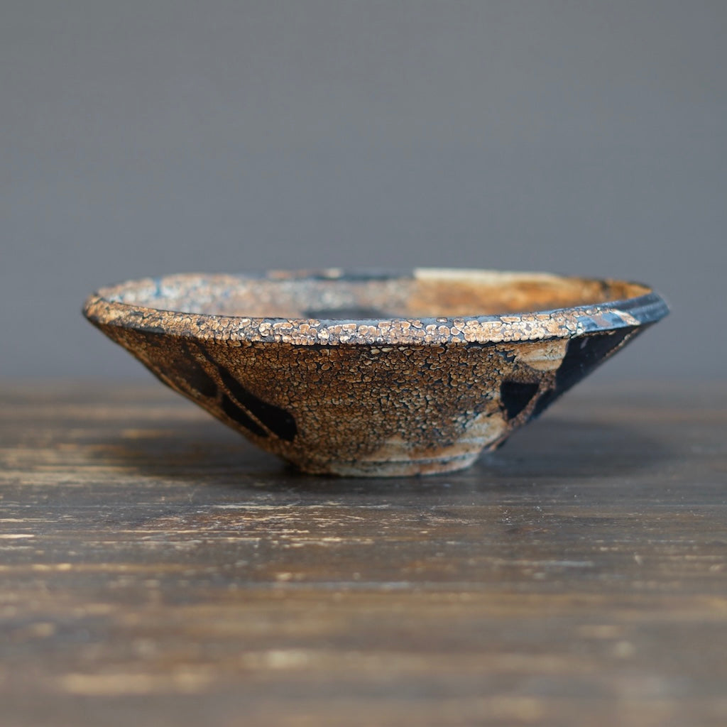GYOKKAKU Serving Bowl Brown #AK38