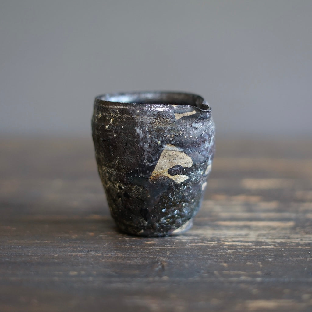 Gyokkaku Mashira Raku Spouted Bowl #AK59D