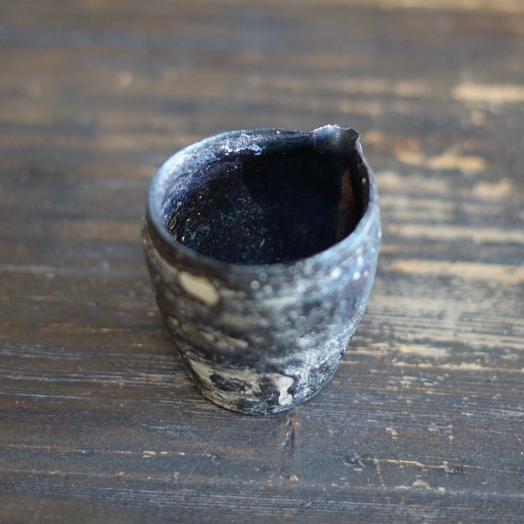 Gyokkaku Mashira Raku Spouted Bowl #AK59D