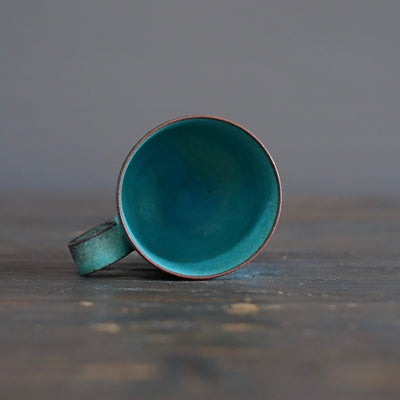 Turquoise Small Mug #MS14Ab