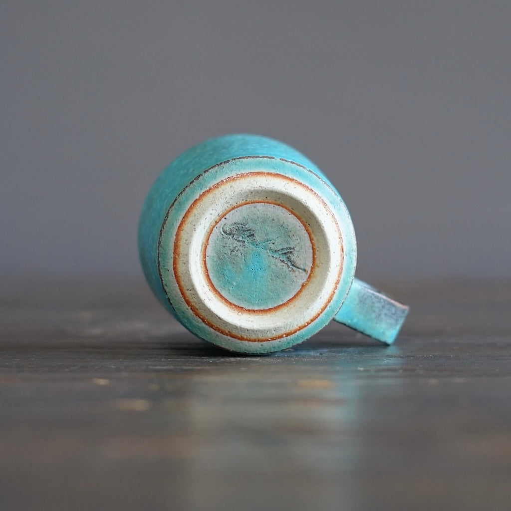 Turquoise Small Mug #MS14Ac