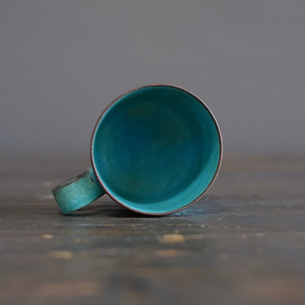 Turquoise Small Mug #MS14Ae