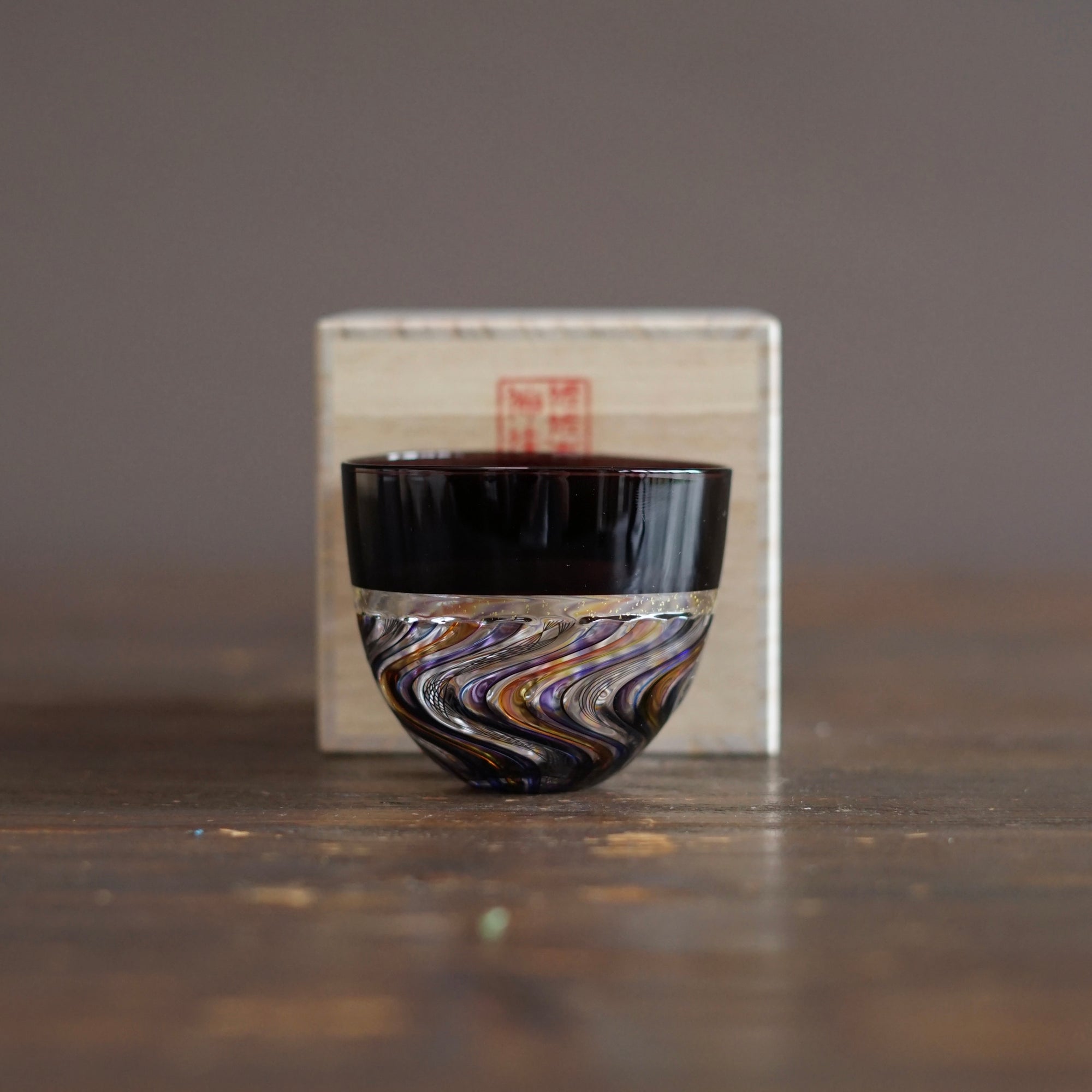 Rainbow Lace GUINOMI Sake Cup #NS28