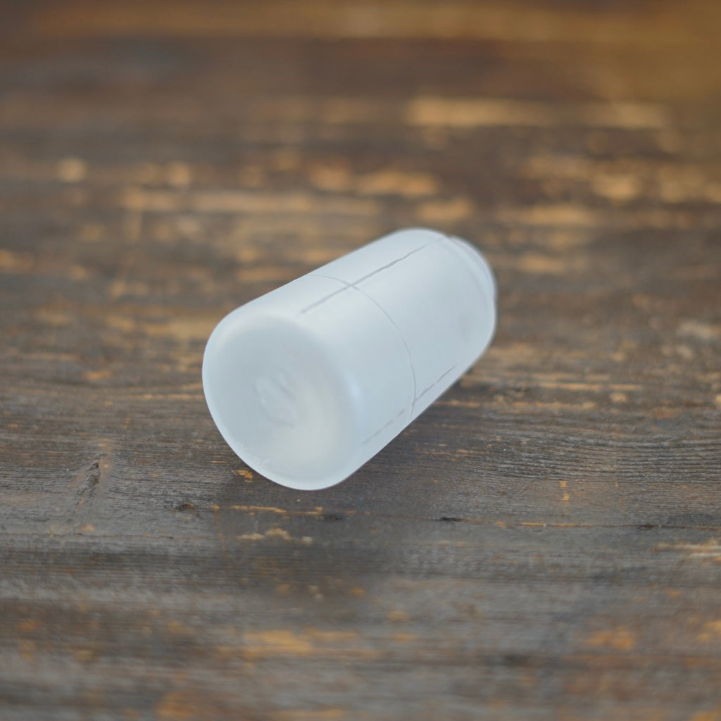 Tall Frosted Clear Line Bud Vase #YY21C