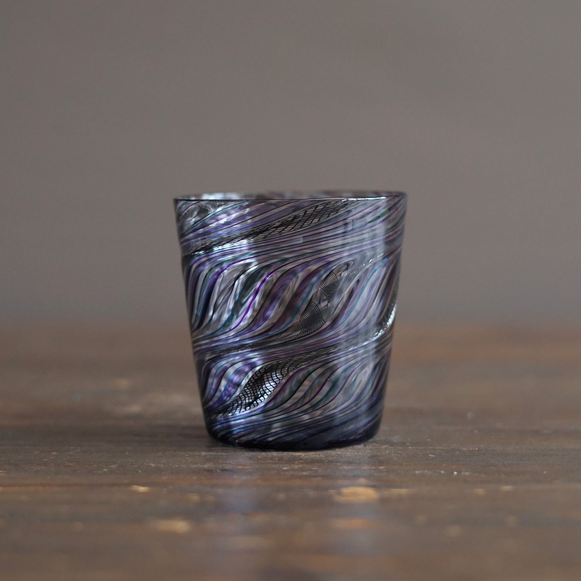 Swirled Glass Tumbler #NS32