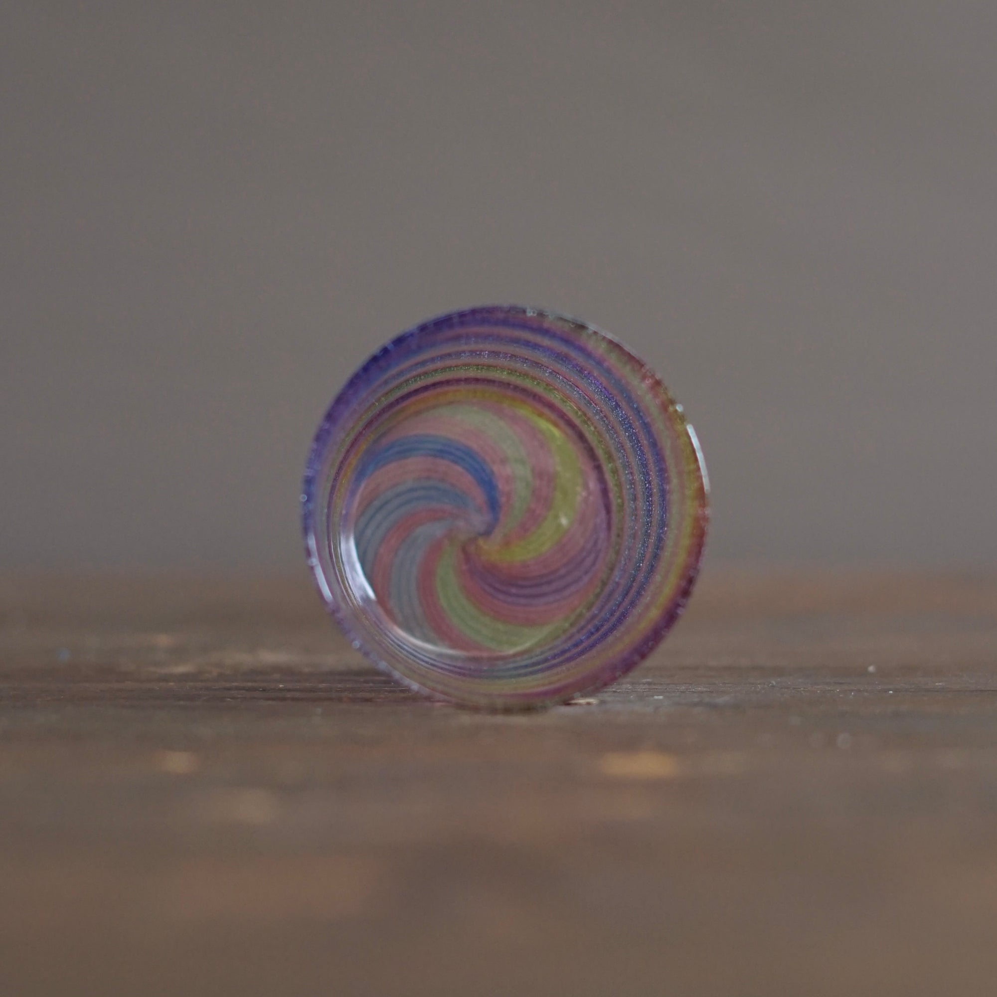 Twisted Rainbow Glass Cane Tumbler #NS35