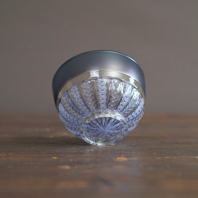 Ocean Lace Glass Tea Ceremony Bowl #NS37