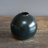 Small Black Globe Flower Vase #LK742B