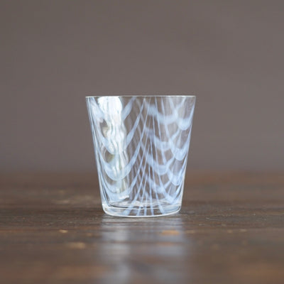 Scallop Pattern Glass Tumbler #TR68