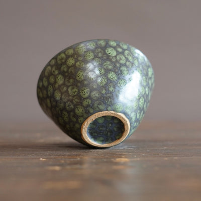 Green Dots Small Bowl #LK910A