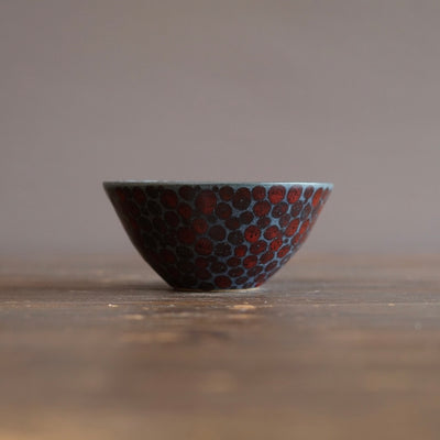 Red Dots Small Bowl #LK911