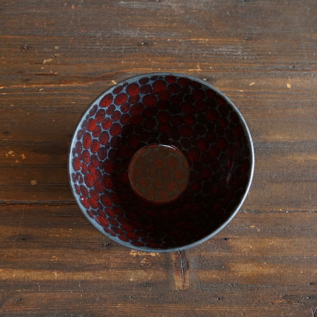 Red Dots Small Bowl #LK911
