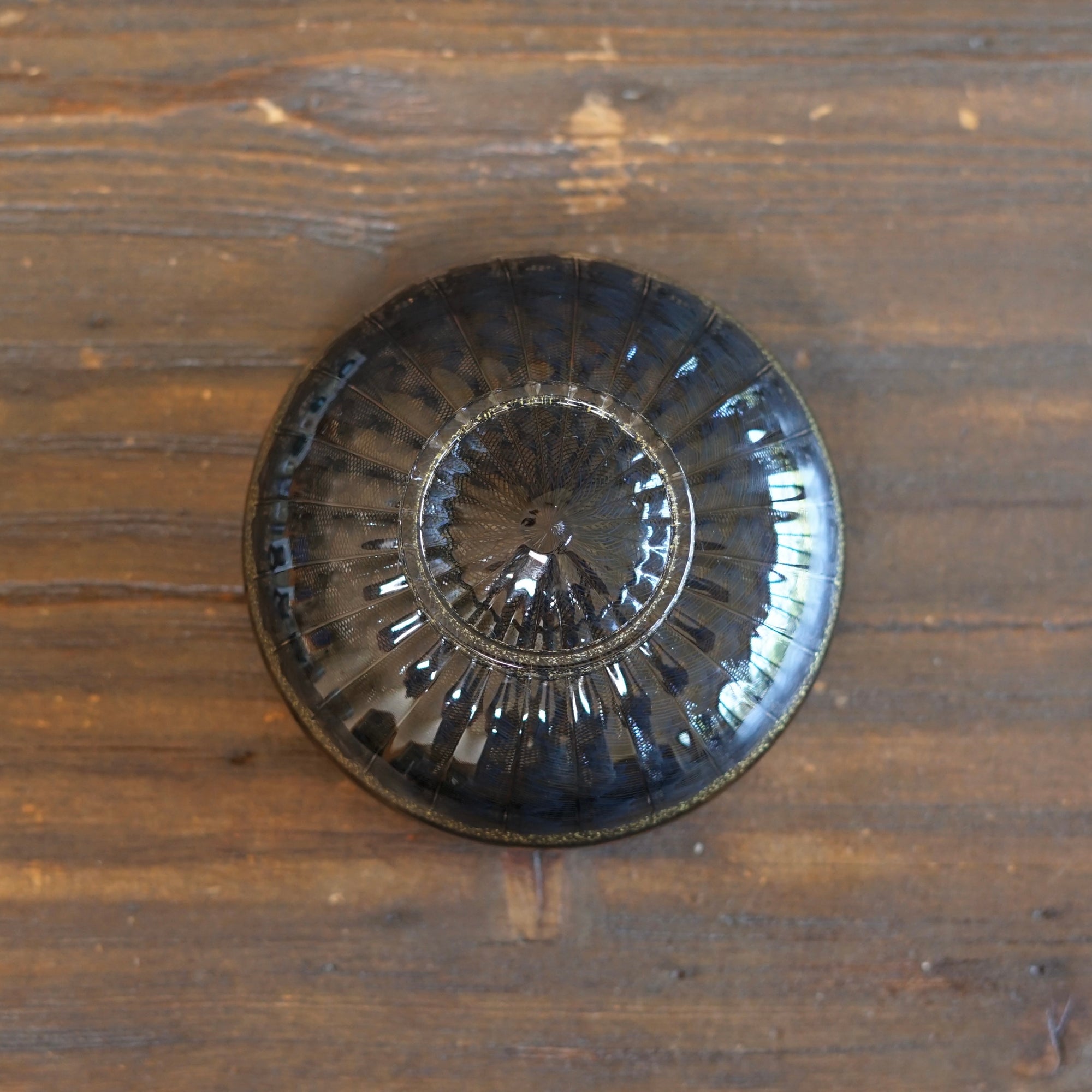 Black Lace Tea Ceremony Bowl #NS15