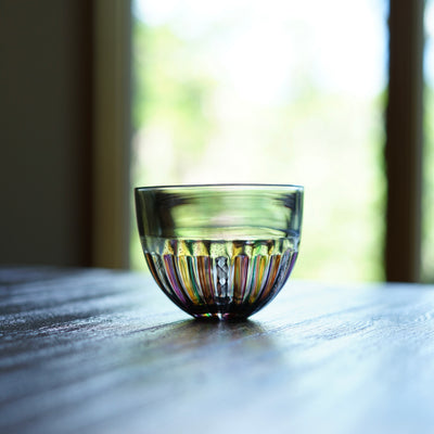 Rainbow Lace GUINOMI Sake Cup #NS17