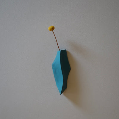 Blue Wall Vase #KT136