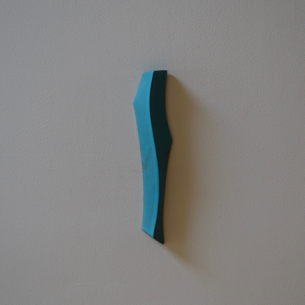 Blue Wall Vase #KT137