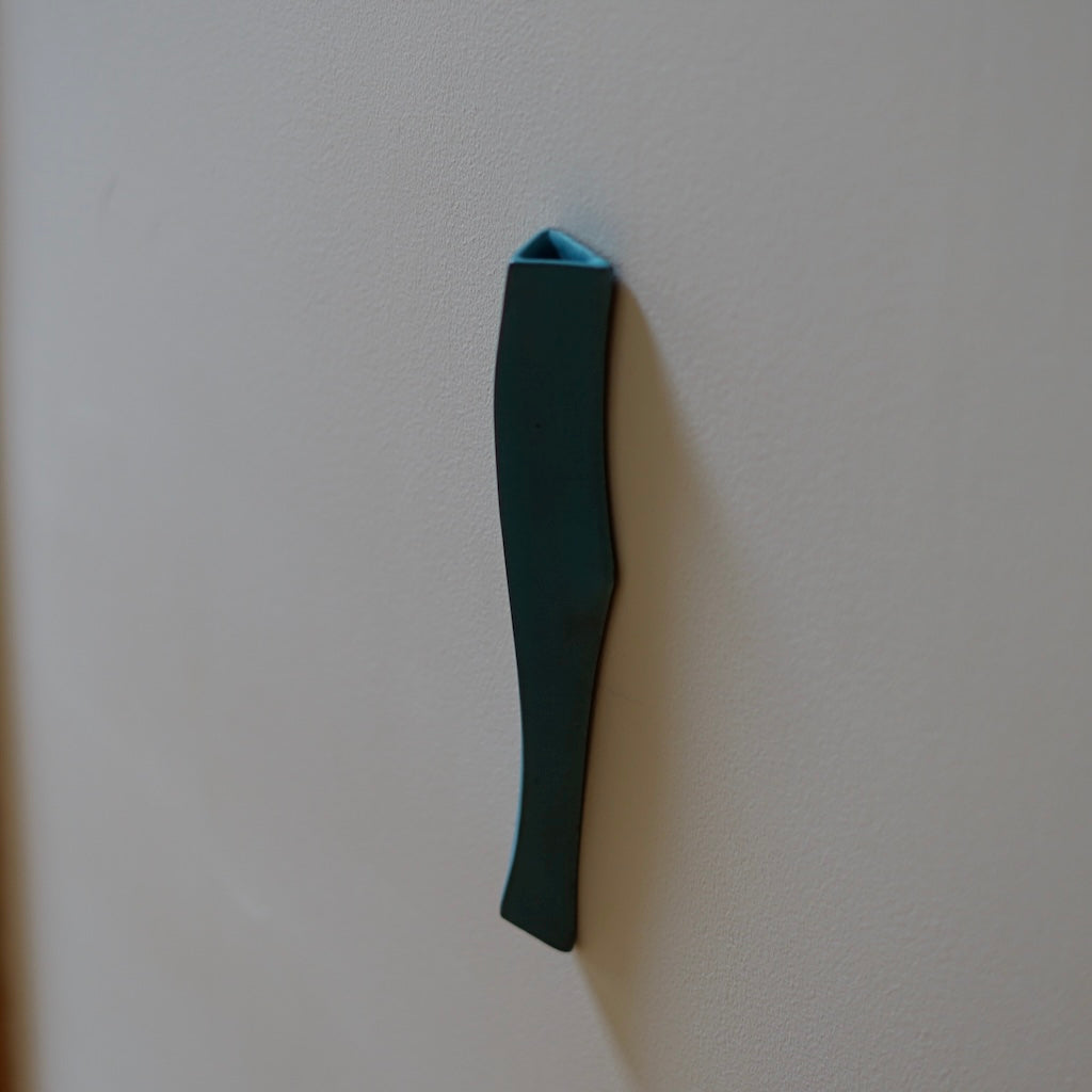 Blue Wall Vase #KT137