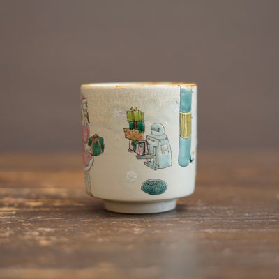 Marry Christmas YUNOMI Tea Cup #MA162C