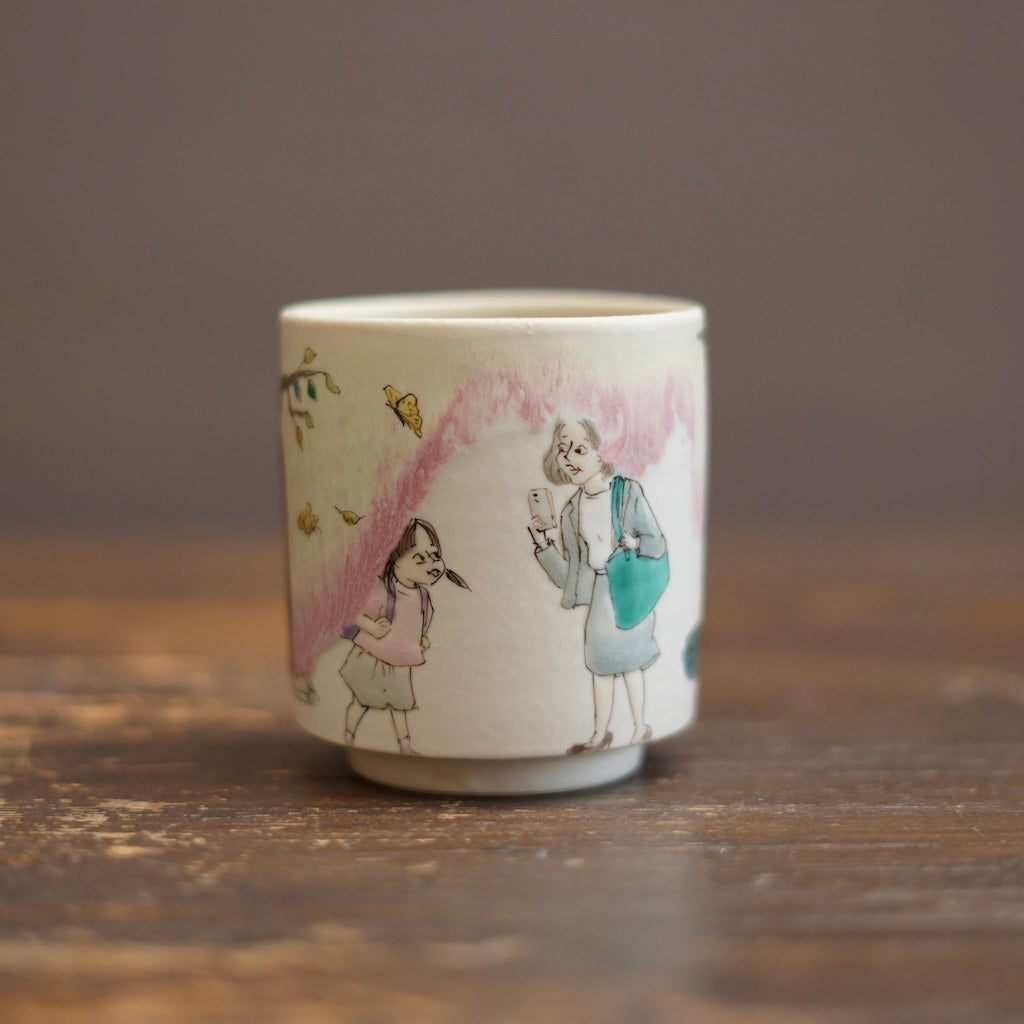 The Color of Dusk YUNOMI Tea Cup #MA162D
