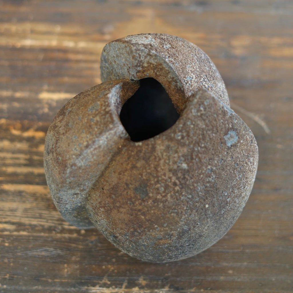 Three Scales Flower Vase / Sculpture #TR235