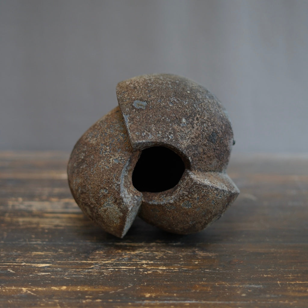 Three Scales Flower Vase / Sculpture #TR235