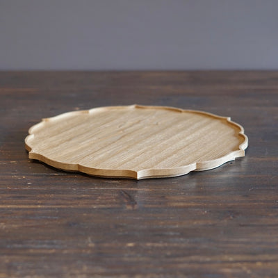 Large Scalloped Tray #F21-119-01D
