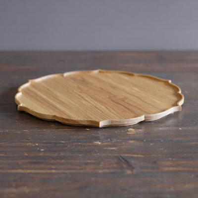 Large Scalloped Tray #F21-119-01C