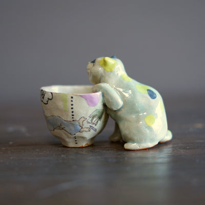Kitten GUINOMI Sake Cup #MA150