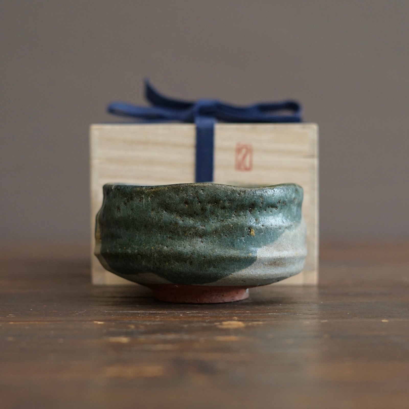 "Secret Forest Spring" Tea Ceremony Bowl #REN46