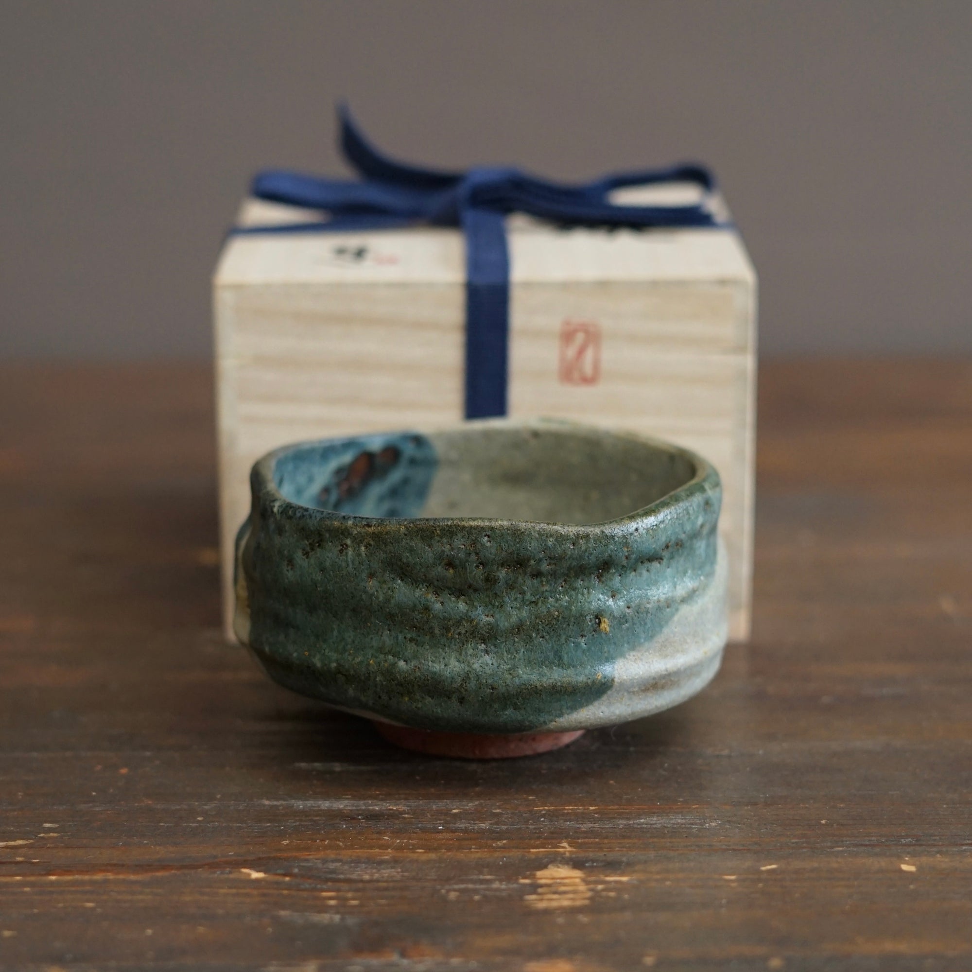 "Secret Forest Spring" Tea Ceremony Bowl #REN46