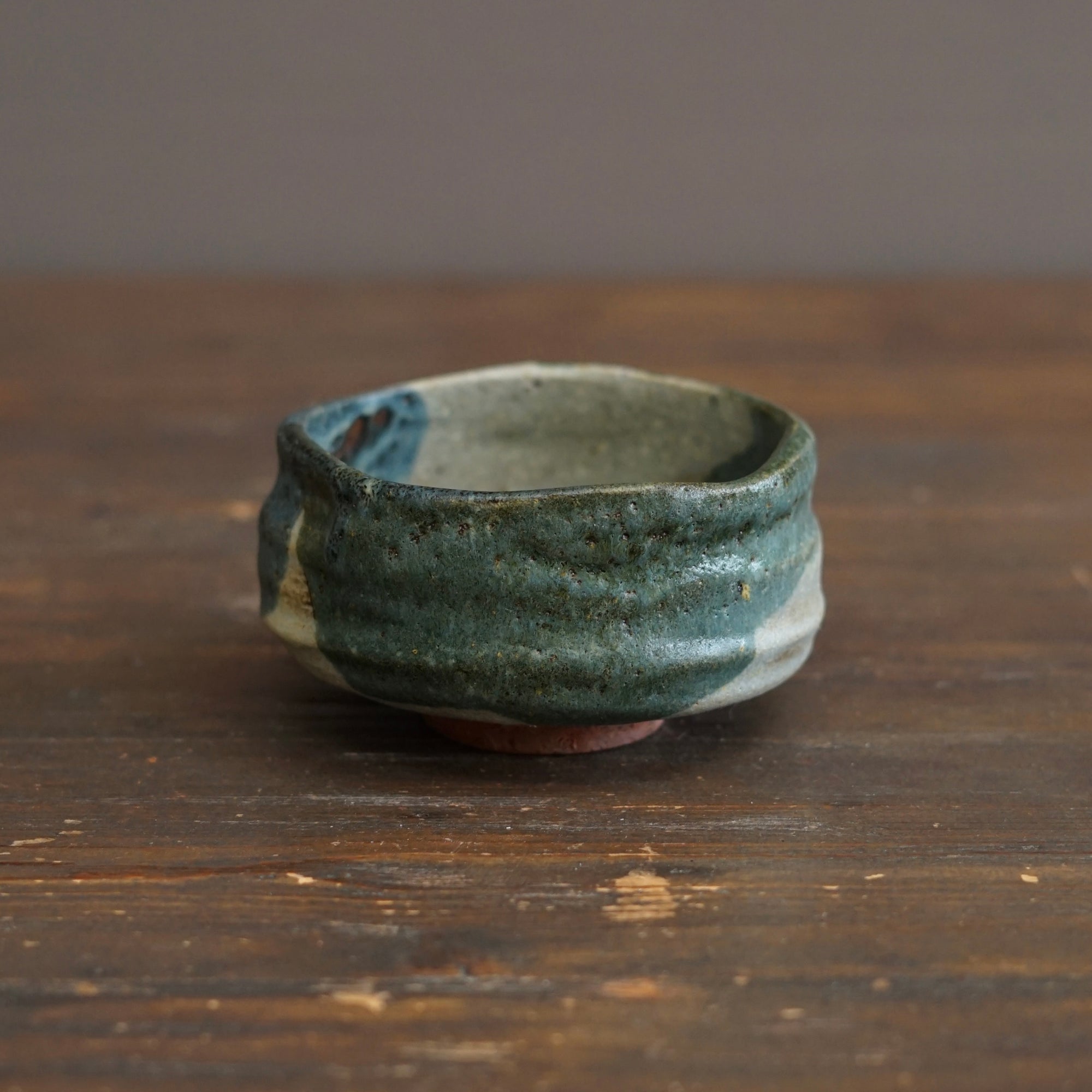 "Secret Forest Spring" Tea Ceremony Bowl #REN46