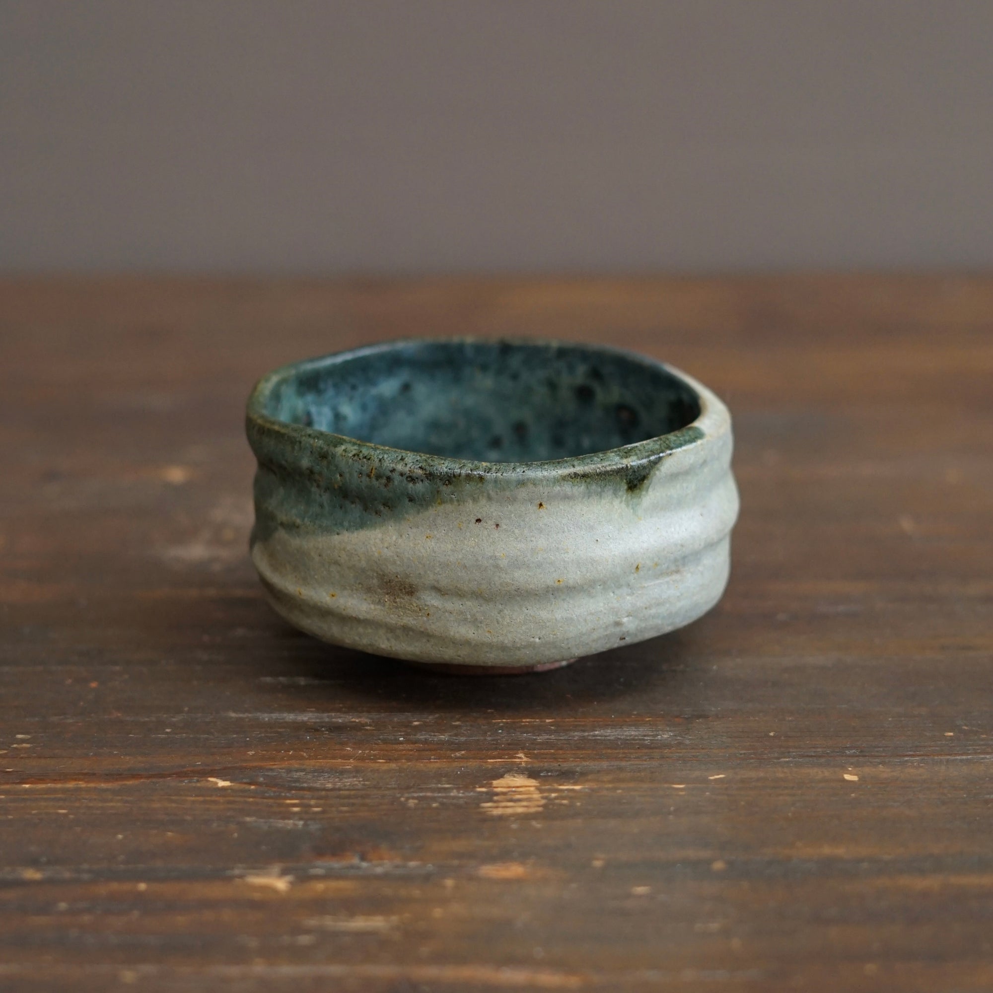 "Secret Forest Spring" Tea Ceremony Bowl #REN46