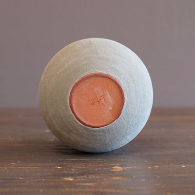 Pistachio / Orange Dino Vase #JT439A