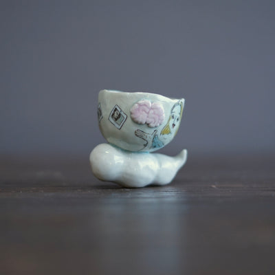 'Airhead' GUINOMI Sake Cup #MA159