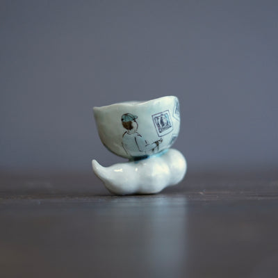 'Airhead' GUINOMI Sake Cup #MA159