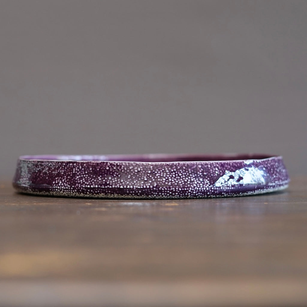 Purple Caviar Serving Dish #LK917