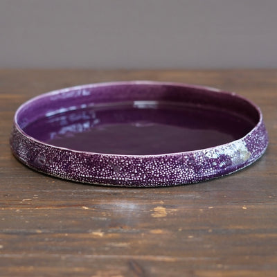 Purple Caviar Serving Dish #LK917