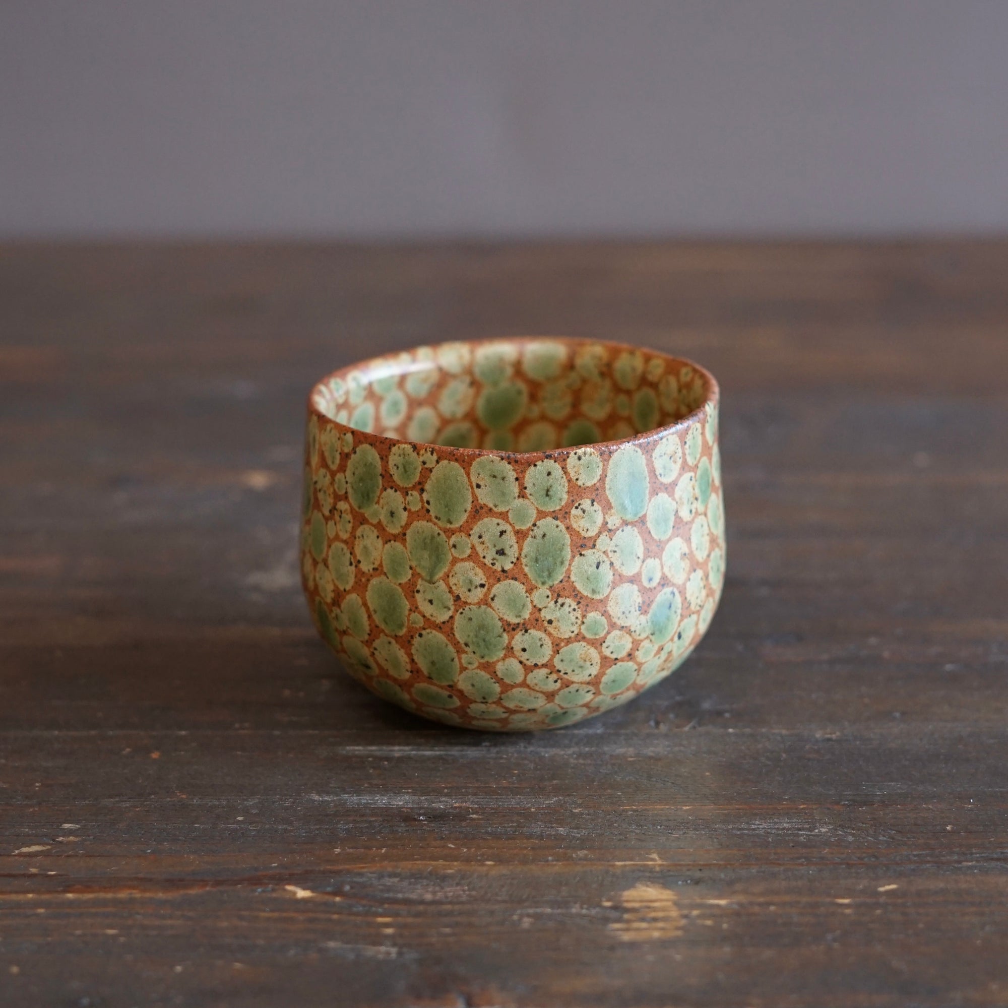 Autumn Dots Small Round Bowl #LK908A