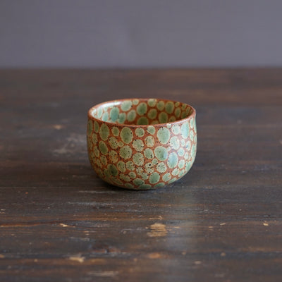 Autumn Dots Small Round Bowl #LK908B