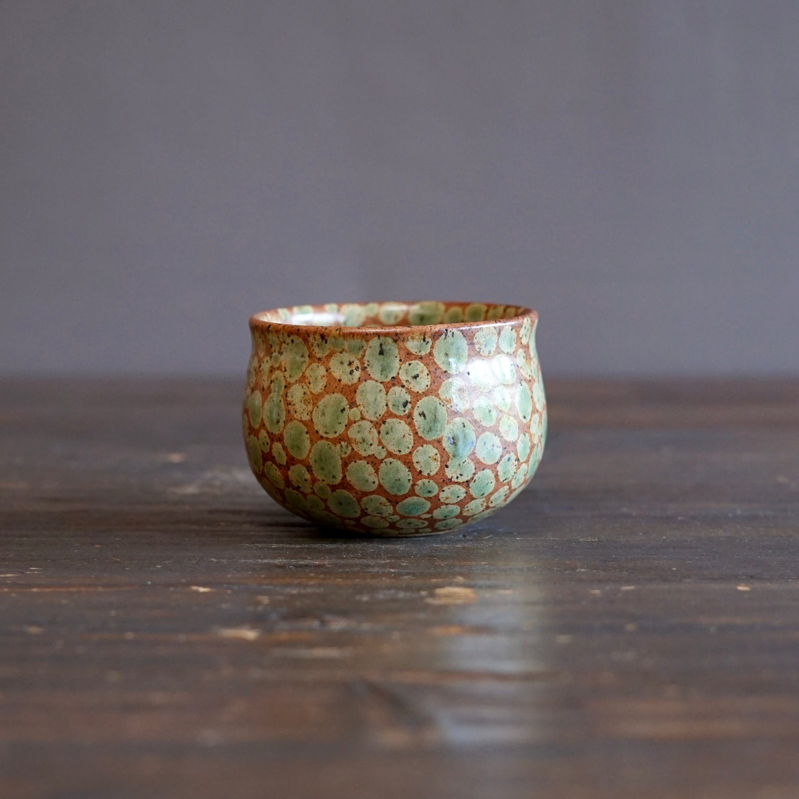 Autumn Dots Small Round Bowl #LK908C