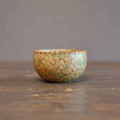 Autumn Dots Small Round Bowl #LK908D