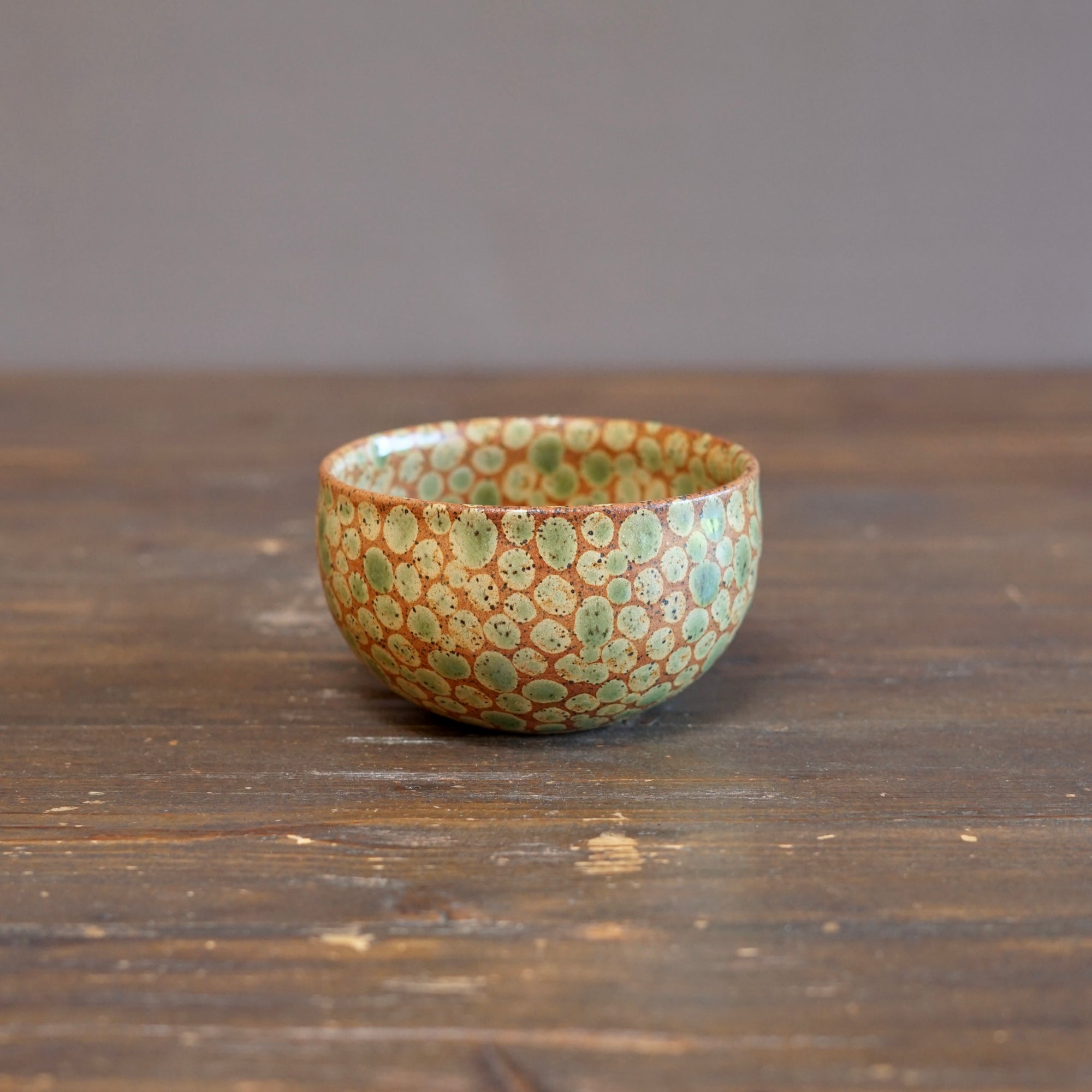 Autumn Dots Small Round Bowl #LK908D