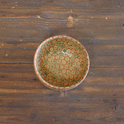Autumn Dots Small Round Bowl #LK908D