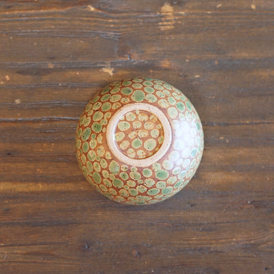Autumn Dots Small Round Bowl #LK908D
