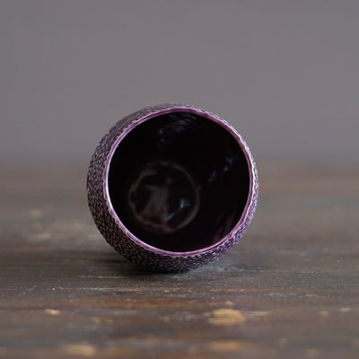 Purple Caviar YUNOMI Tea Cup #LK918D
